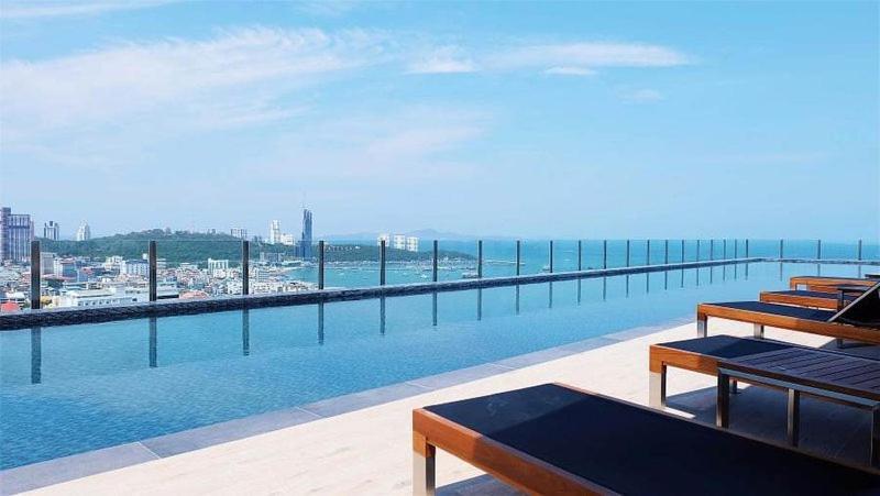 Apartament Great Location With Infinity Pool - Central Pattaya Zewnętrze zdjęcie