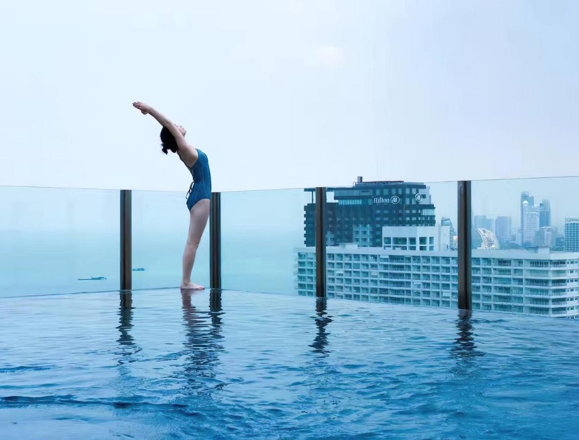 Apartament Great Location With Infinity Pool - Central Pattaya Zewnętrze zdjęcie