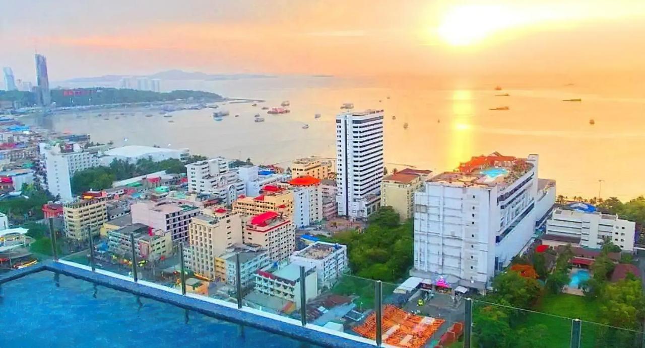 Apartament Great Location With Infinity Pool - Central Pattaya Zewnętrze zdjęcie