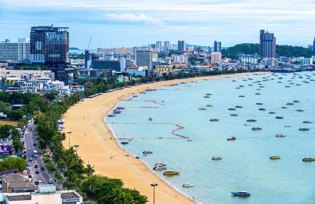 Apartament Great Location With Infinity Pool - Central Pattaya Zewnętrze zdjęcie