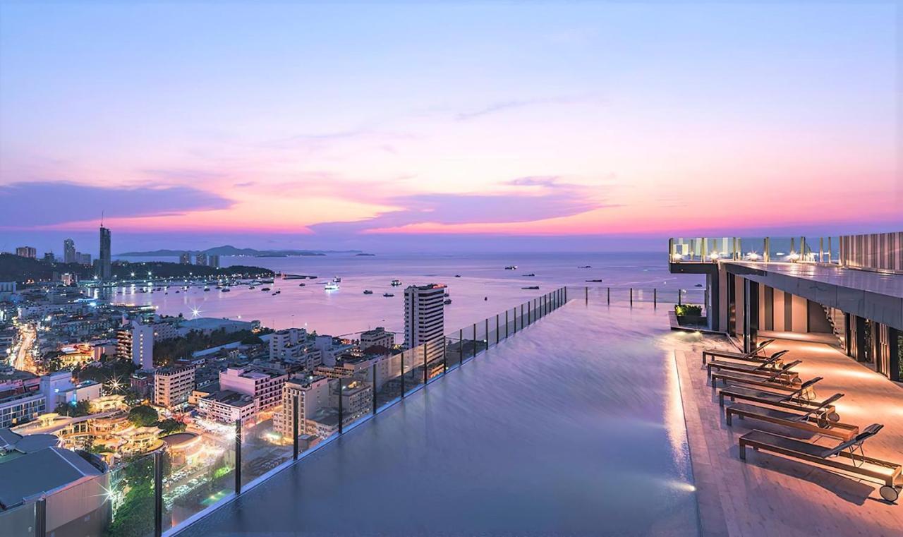 Apartament Great Location With Infinity Pool - Central Pattaya Zewnętrze zdjęcie