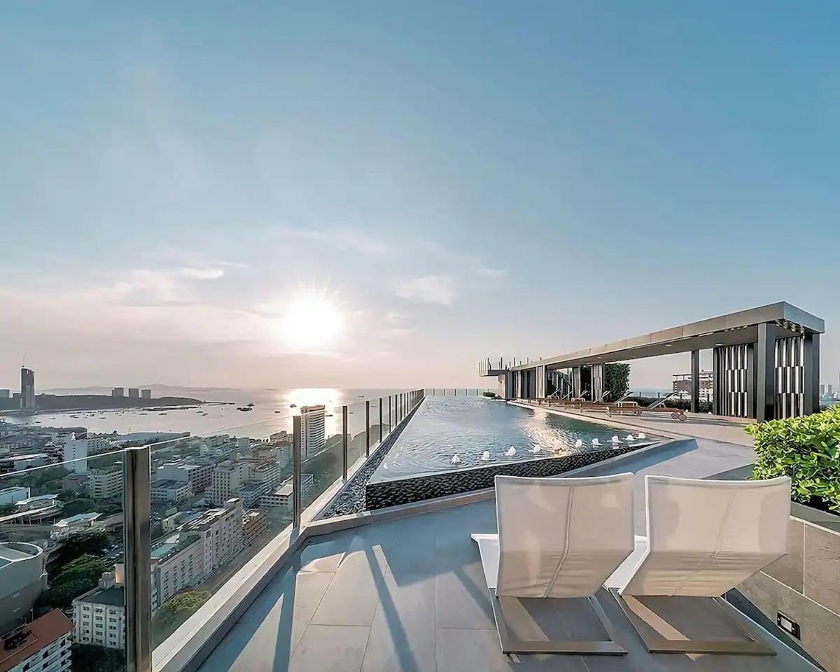 Apartament Great Location With Infinity Pool - Central Pattaya Zewnętrze zdjęcie