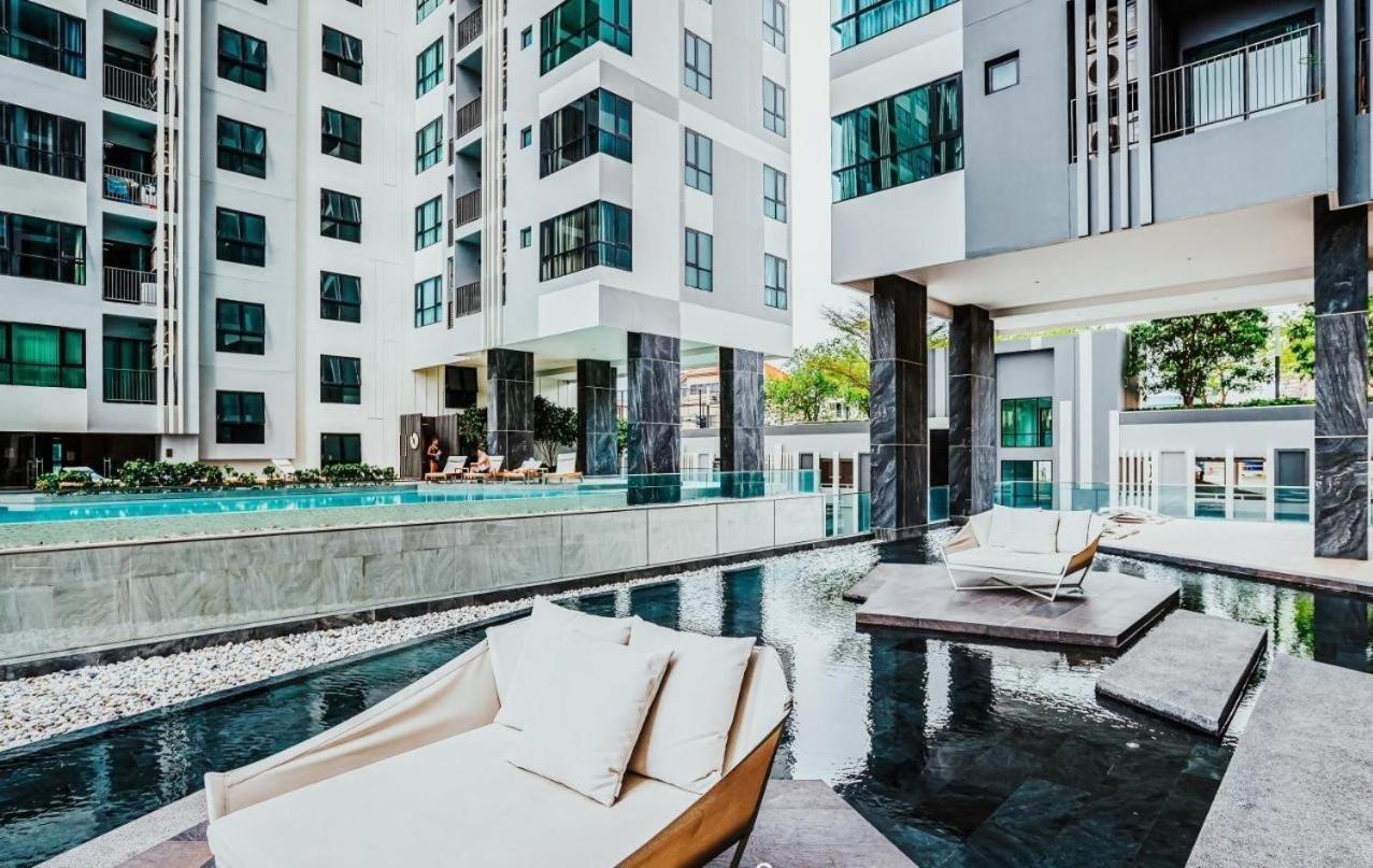 Apartament Great Location With Infinity Pool - Central Pattaya Zewnętrze zdjęcie