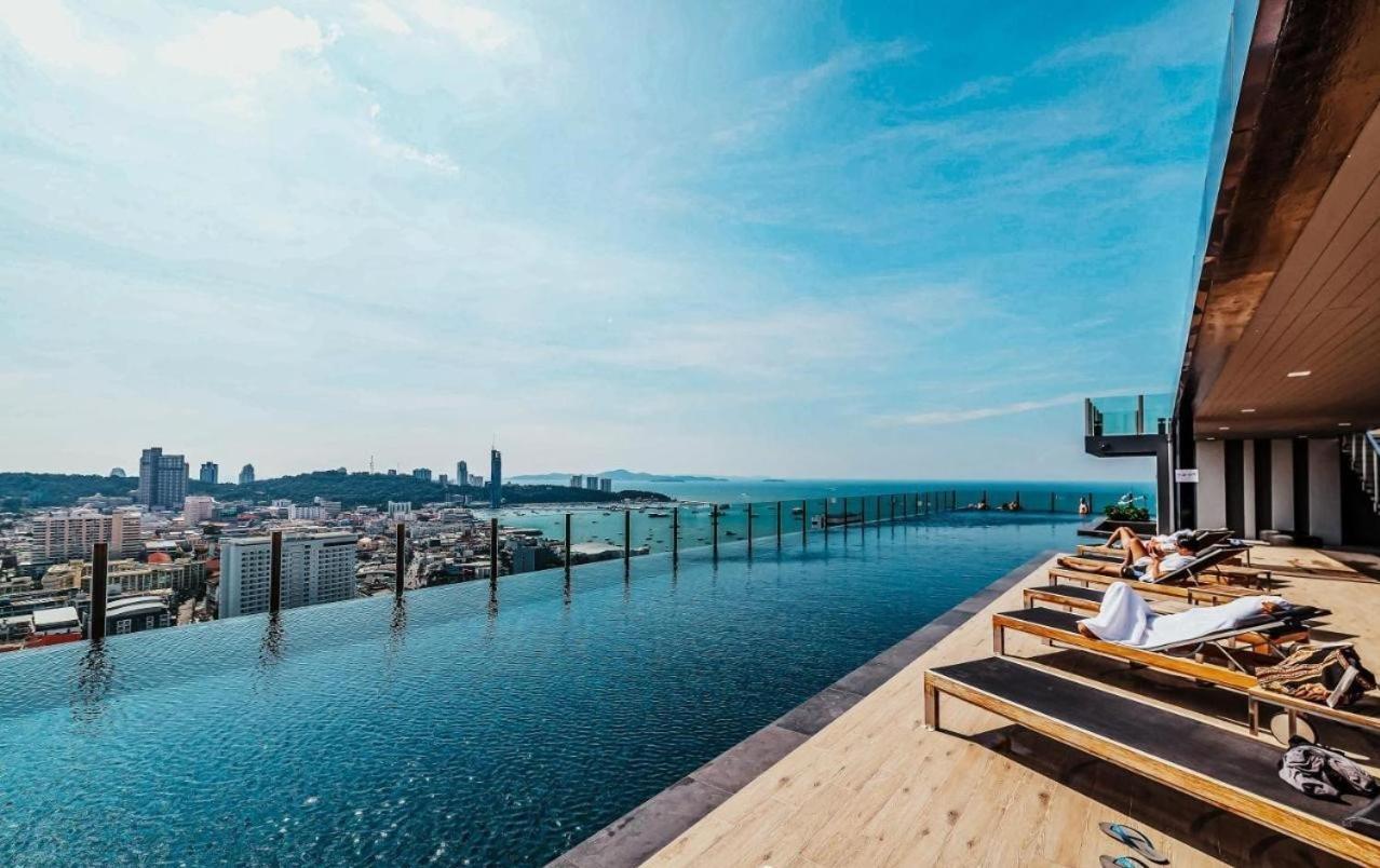 Apartament Great Location With Infinity Pool - Central Pattaya Zewnętrze zdjęcie