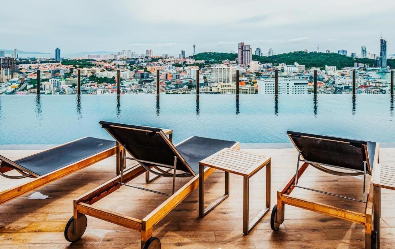 Apartament Great Location With Infinity Pool - Central Pattaya Zewnętrze zdjęcie